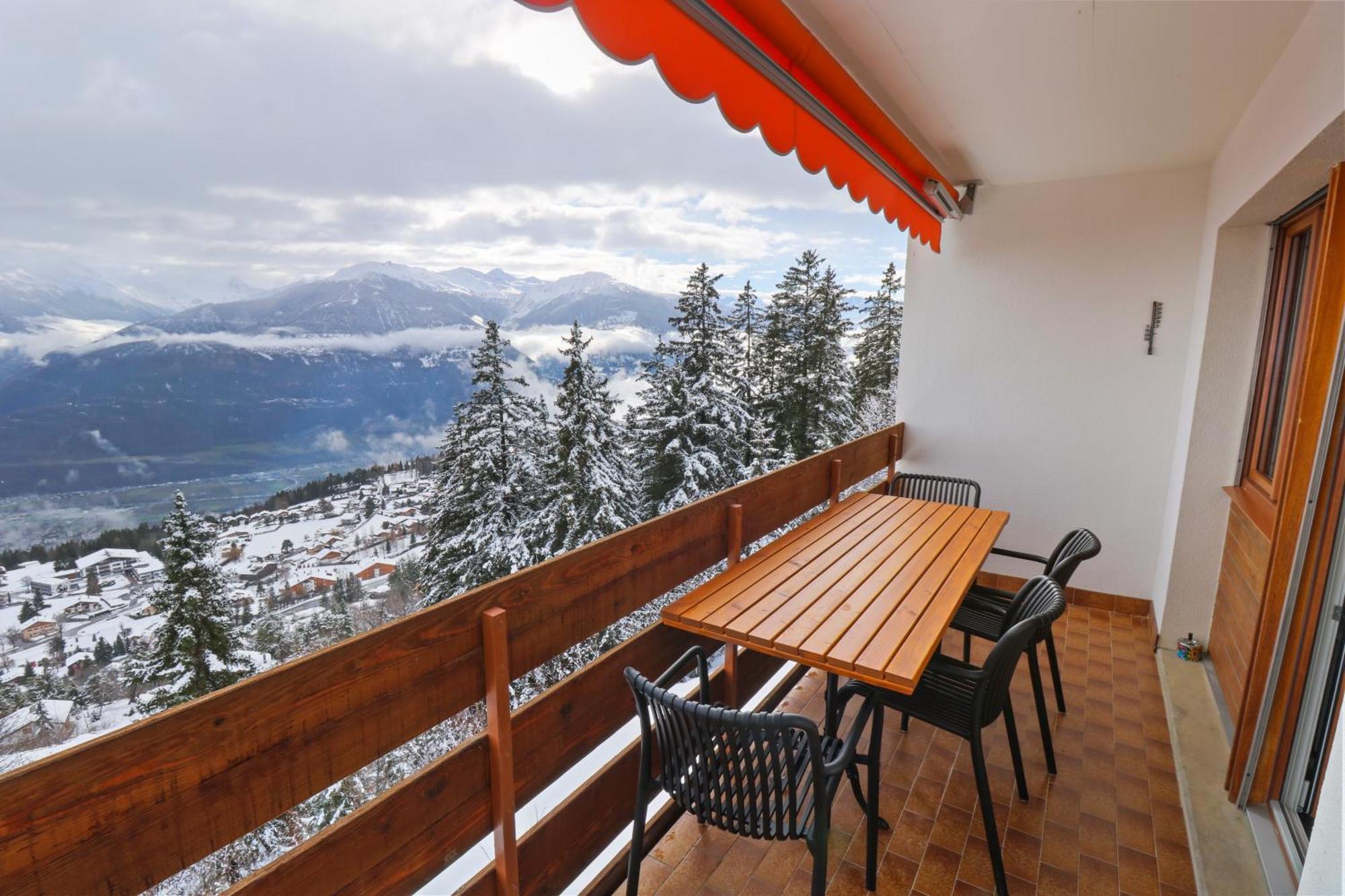 Magnifique Appartement Proche Du Centre Crans-Montana Exterior photo
